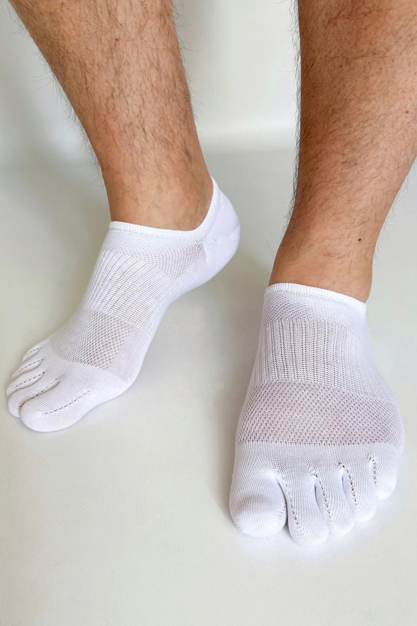 Сліди чоловічі з пальцями Тріо Лок Apmi 40-44 білий, фото 1