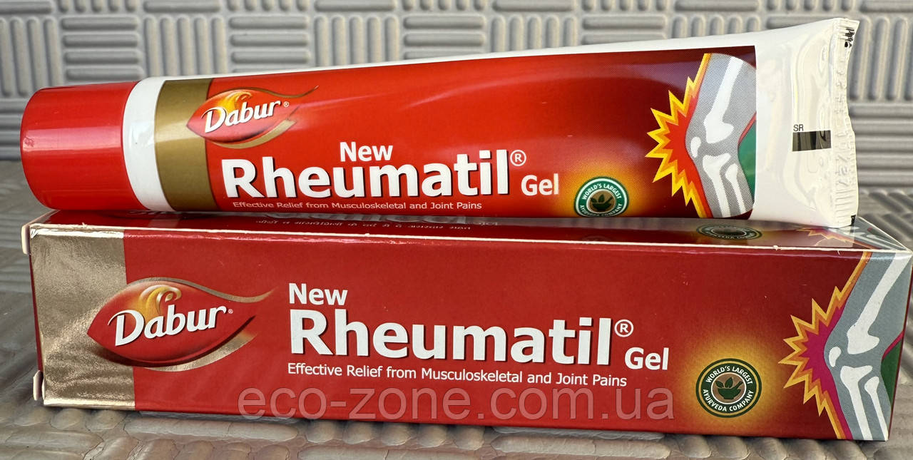 Ревматил гель Дабур, 30 г Протизапальний для суглобів. До 10/2027, фото 1