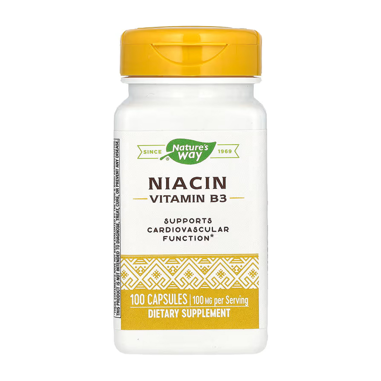 Niacin 100 mg - 100 caps, фото 1
