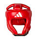 Шолом для кікбоксингу Adidas Kick Boxing Headguard (ADIBH01WK) Red S, фото 2