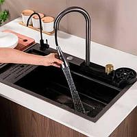 Змішувач для кухні з висувною лійкою