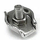 Затискач одинарний Apro 6 мм, фото 2