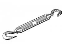 Стяжка кованная Apro М10*125мм крюк/крюк ЦБ