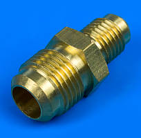 Латунна перехідна муфта 1/4" — 3/8" для кондиціонерів