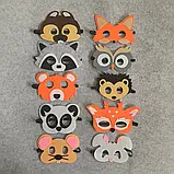 Карнавальна дитяча маска Білочка Більченя, фото 2