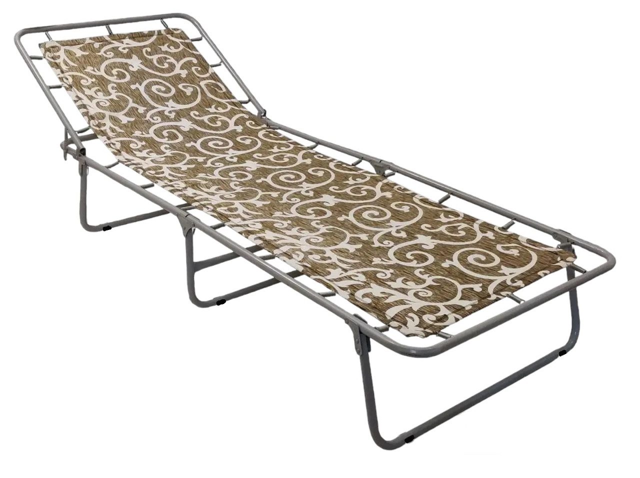 Розкладачка на пружинах з регульованим підголовником "Марія", фото 1