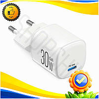 SC Сетевое зарядное устройство Updated Form Brevia ePowerGaN 30W USB-C для смартфонов и планшетов быст CH2_99K