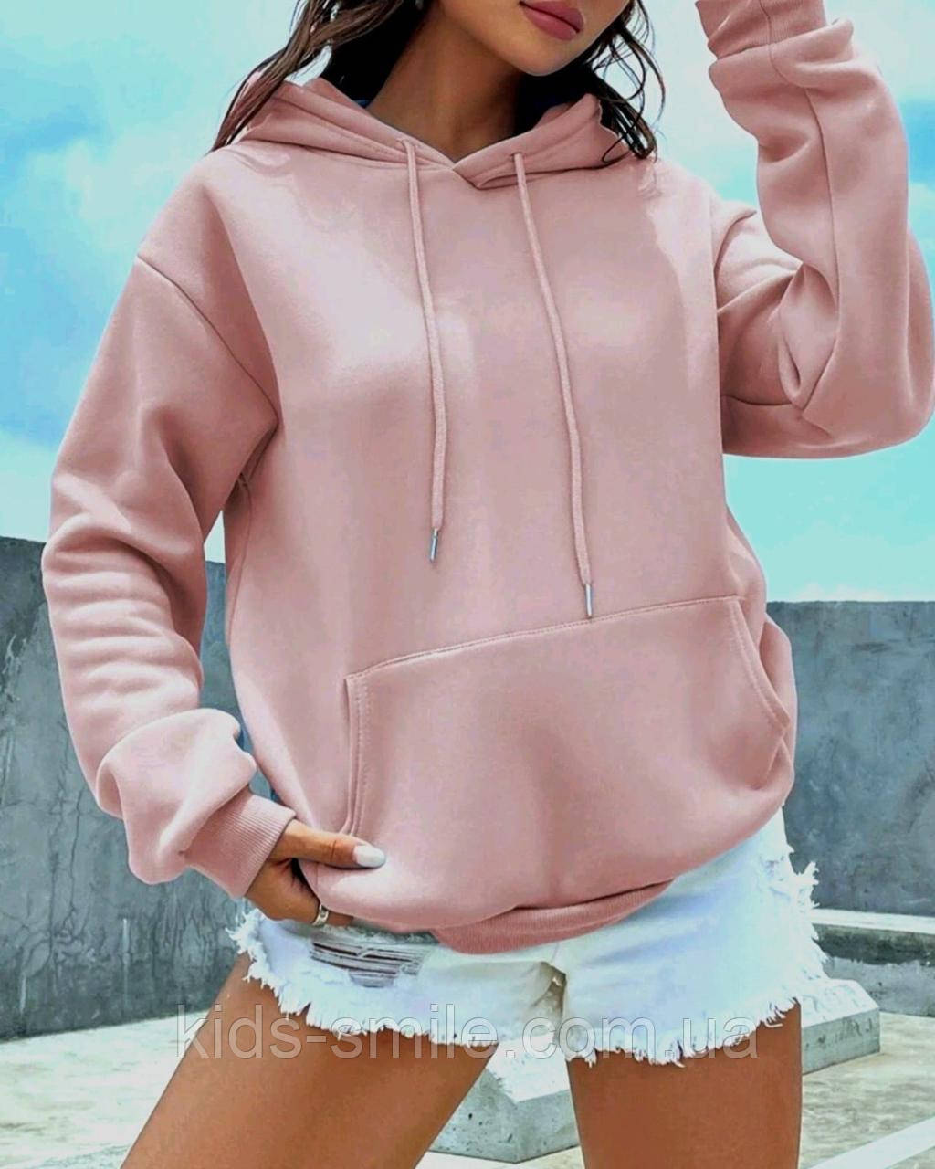 Худі жіночі теплі ( Розміри: 42-50) "Фліс Турецька тканина"