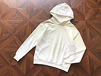 Худи Белое Acne Studios Оверсайз Свитшот Женский Мужской Модный Повседневный Комфортный Легкий Стильный С Капюшоном Унисекс