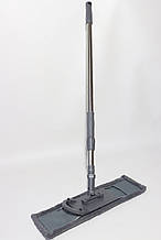 Швабра для підлоги "Педаль" мікрофібра гладка арт. 503/grey