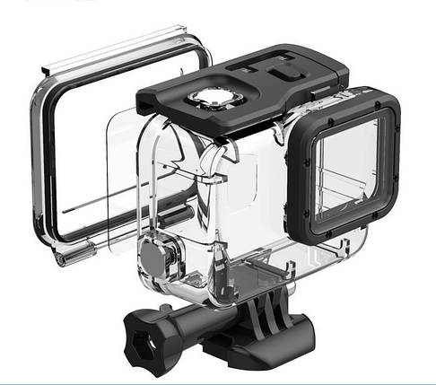 Аквабокс, підводний бокс для екшн камери GoPro HERO 5/6/7 Black HERO 2018, Прозорий, фото 1