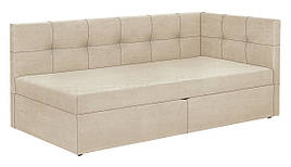 Тахта для щоденного сну з нішею та матрацом дерево/текстиль Міра Модерн