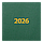 Щоденник датов. 2026 STRONG, A5, зелений, бумвініл, фото 4