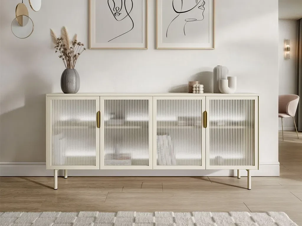 Комод Lumi B 4D, кашемир, фото 1