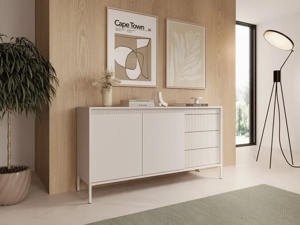 Комод Senso B 153 2D3S, бежевий, фото 1