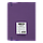 Щоденник датов. 2026 TOUCH ME, A5, фіолетовий, штуч. шкіра, фото 2