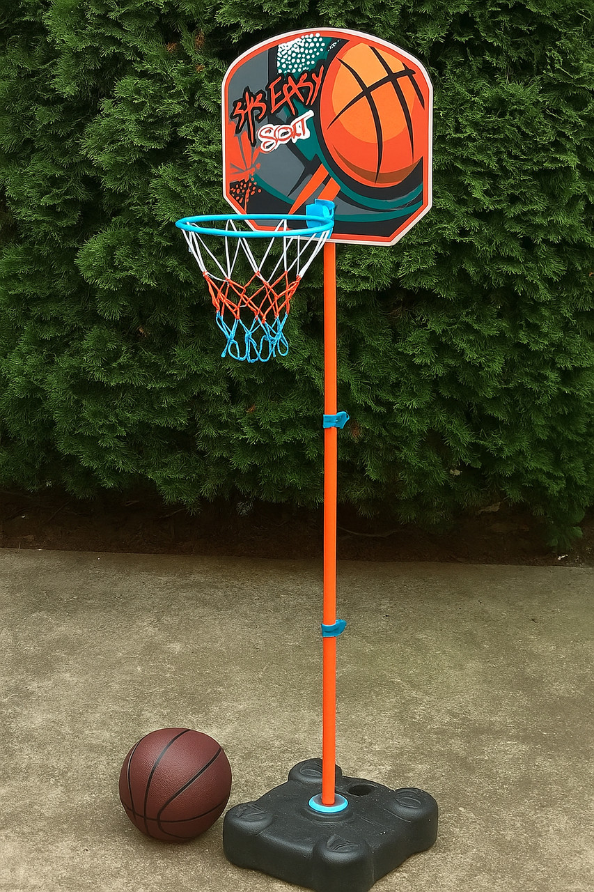 Дитяче Баскетбольне кільце на стійці 109см/141см, фото 1