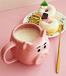 Керамічний кухоль «Свинка». Кухоль Свинка, фото 3
