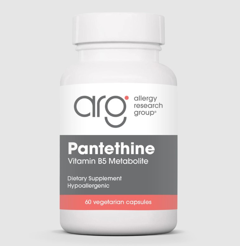 Allergy Research Pantethine / Пантетин Метаболіт вітаміну Б5 60 капсул