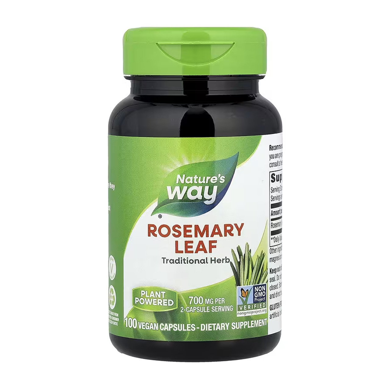 Rosemary Leaf - 100 vcaps