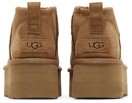 Черевики UGG Classic Ultra Mini Platform Boot Chestnut - 1135092-CHE, фото 3