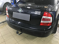 Фаркоп Skoda Superb I 2002-2008 (Шкода Суперб) оцинкований