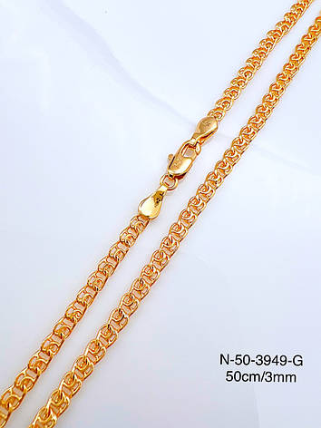 Ланцюжок Xuping позолота, фото 1