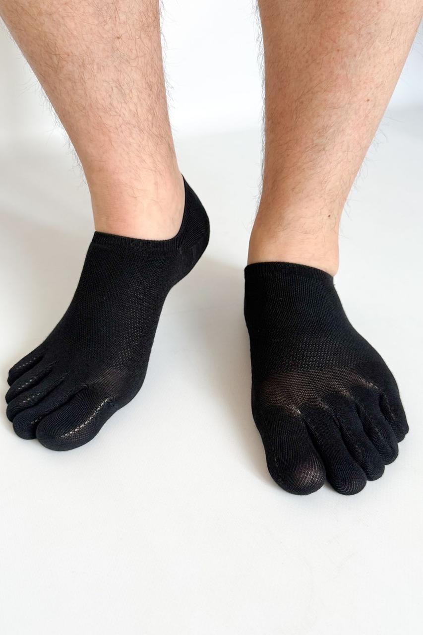 Чоловічі сліди з окремими пальцями Aero Apmi 42-46 чорний, фото 1