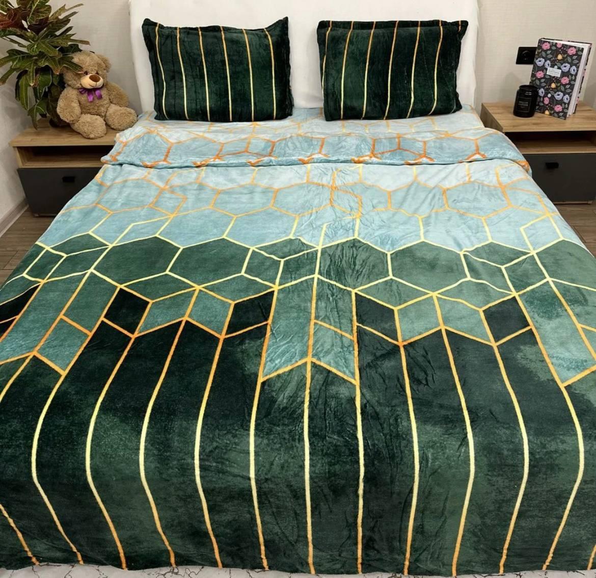 Велюрова постільна білизна Півтоспальний розмір