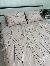 Байковий комплект постільної білизни Півтораспальний розмір, фото 4