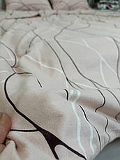 Байковий комплект постільної білизни Півтораспальний розмір, фото 5