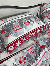 Байковий комплект постільної білизни Півтораспальний розмір, фото 2