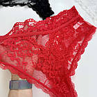 Жіночі гарні ажурні  трусики  #307, фото 6