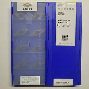 VBMT160408-ЕM YBG205 ZCC.CT (Нержавіюча сталь) Твердосплавна пластина, фото 2