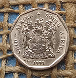 10 центiв 1991 року. ПАР, фото 2