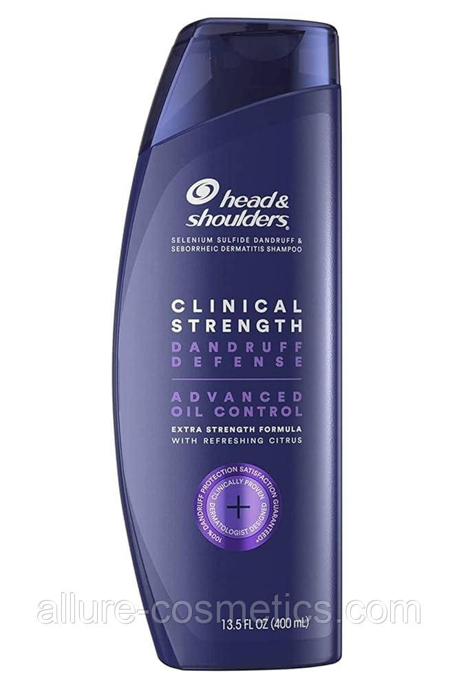 Шампунь проти лупи для Жирного волосся Head&Shoulders Clinical Strenght Advanced Oil control 400 мл, фото 1