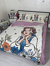 Велюрова постільна білизна Півтоспальний розмір, фото 4