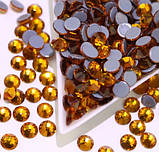 Термоклейові стрази Premium Topaz SS20 Hot Fix 100 шт, фото 3