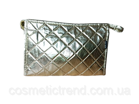 Косметичка жіноча стьобана універсальна золотиста Baoyun 25*17*6 см, фото 2