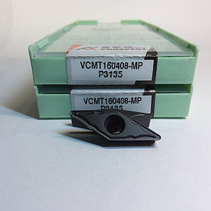VCMT160408-MP P3135 PROSPECT (Сталь) Твердосплавна пластина, фото 1