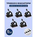 Дорожня сумка-органайзер 24 х 19 х 10 см для аксесуарів, зарядних пристроїв, дротів, кабелів сіра, фото 7