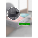 Органайзер з ручкою для ковдри, постільної білизни, подушок і речей 100х50х18 см, фото 6