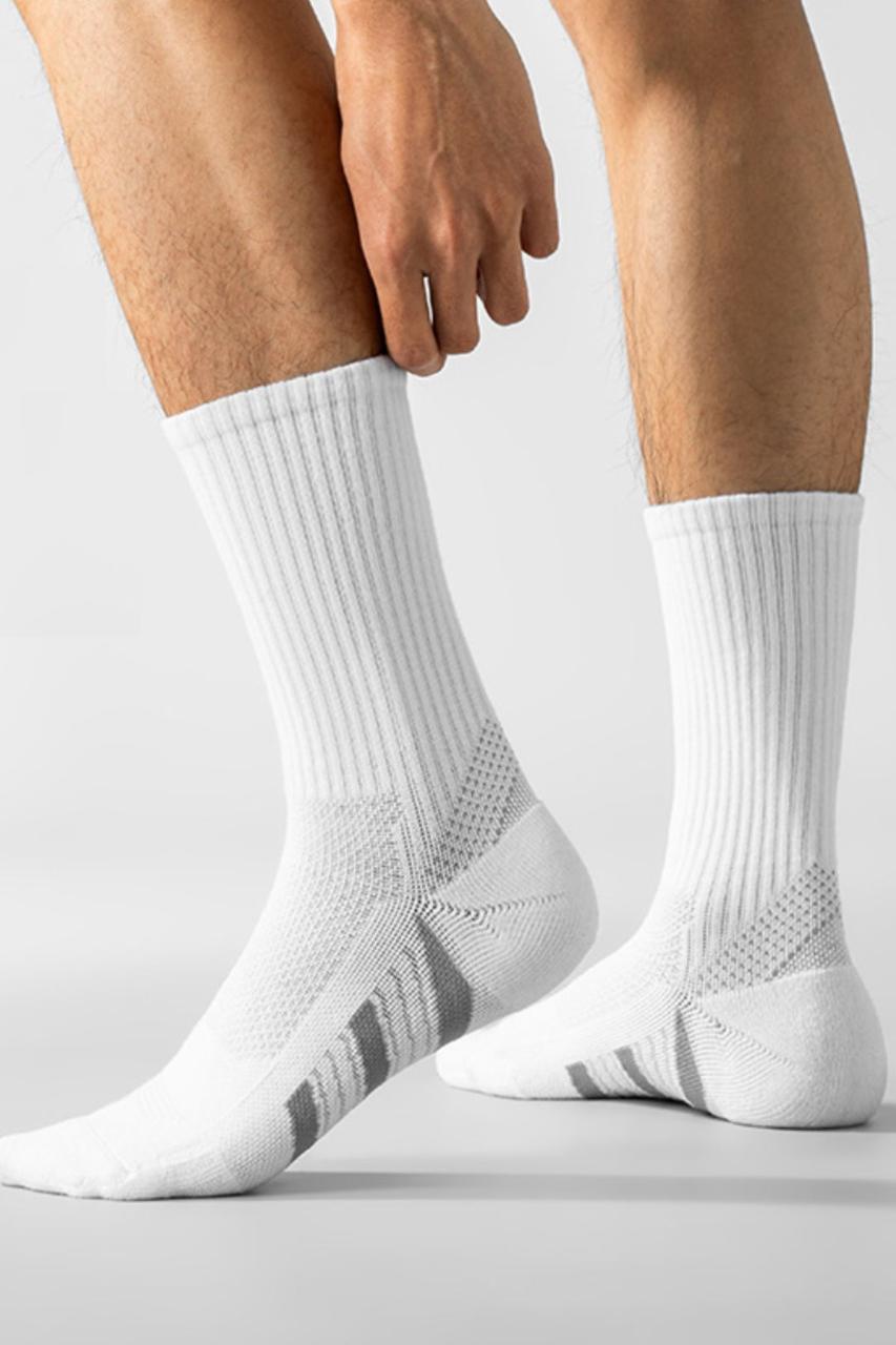 Шкарпетки чоловічі спортивні Спайкер Apmi 40-45 білий, фото 1