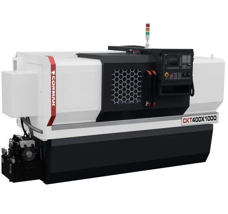 Токарний верстат з ЧПУ Cormak 400x1000 з гідравлікою, фото 1
