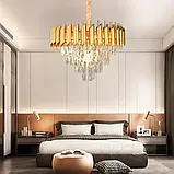 Кришталева золота люстра 6062-500GD+SGD, фото 3