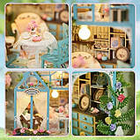 УЦІНКА! ПРИМ'ЯТА КОРОБКА Румбокс Будиночок Квіткова мрія Floral Reverie Kit DIY Miniature Dollhouse Kit K-1082, фото 4