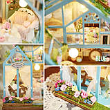 УЦІНКА! ПРИМ'ЯТА КОРОБКА Румбокс Будиночок Квіткова мрія Floral Reverie Kit DIY Miniature Dollhouse Kit K-1082, фото 5