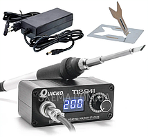 Паяльна станція QUICKO T12-941 Hakko 200-500 °C (з блоком живлення)