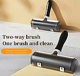 Щітка-ролик для прибирання шерсті тварин, фото 3