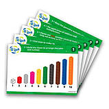 Набір для рахунку Gigo Палички Кюїзенера 250 шт. (1028-250R), фото 5